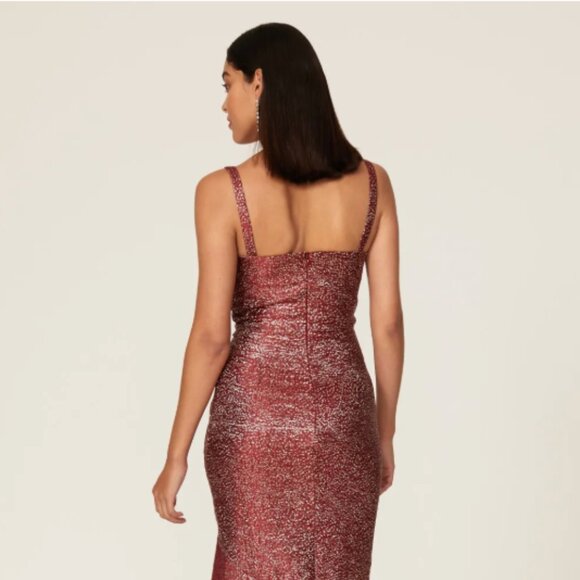 ML Monique Lhuillier Flounced Maxi Dress - Picture 5 of 7